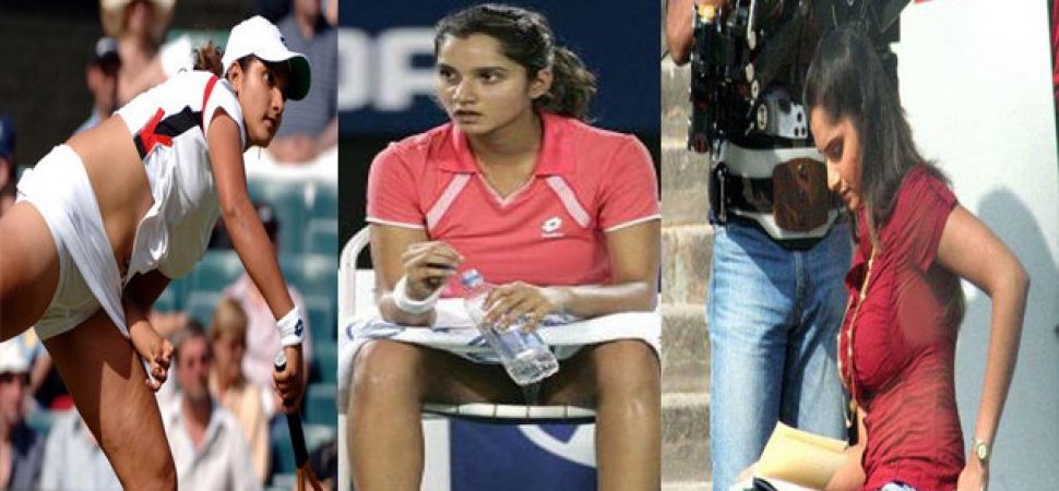 Oops Sania Mirza Wardrobe Malfunction Picture Gallery Leaked Is.