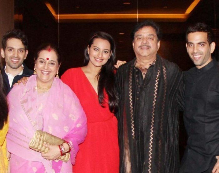 Sonakshi Sinha family pictures