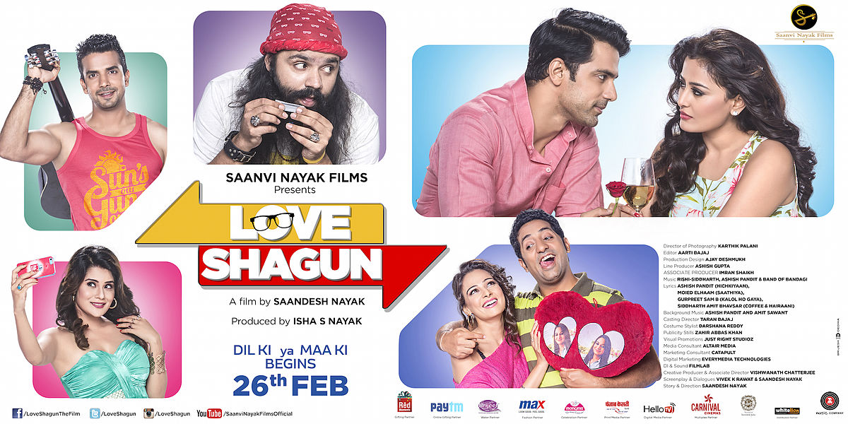 Love Shagun Nidhi Subbaiah Movies 2016 Release Date Songs Cast Poster