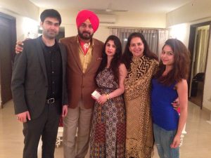 Navjot Singh Sidhu Family Pics Wife, Daughter