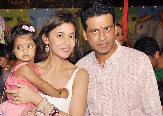 Manoj Bajpai Family Pictures, Wife, Daughter,  Net Worth